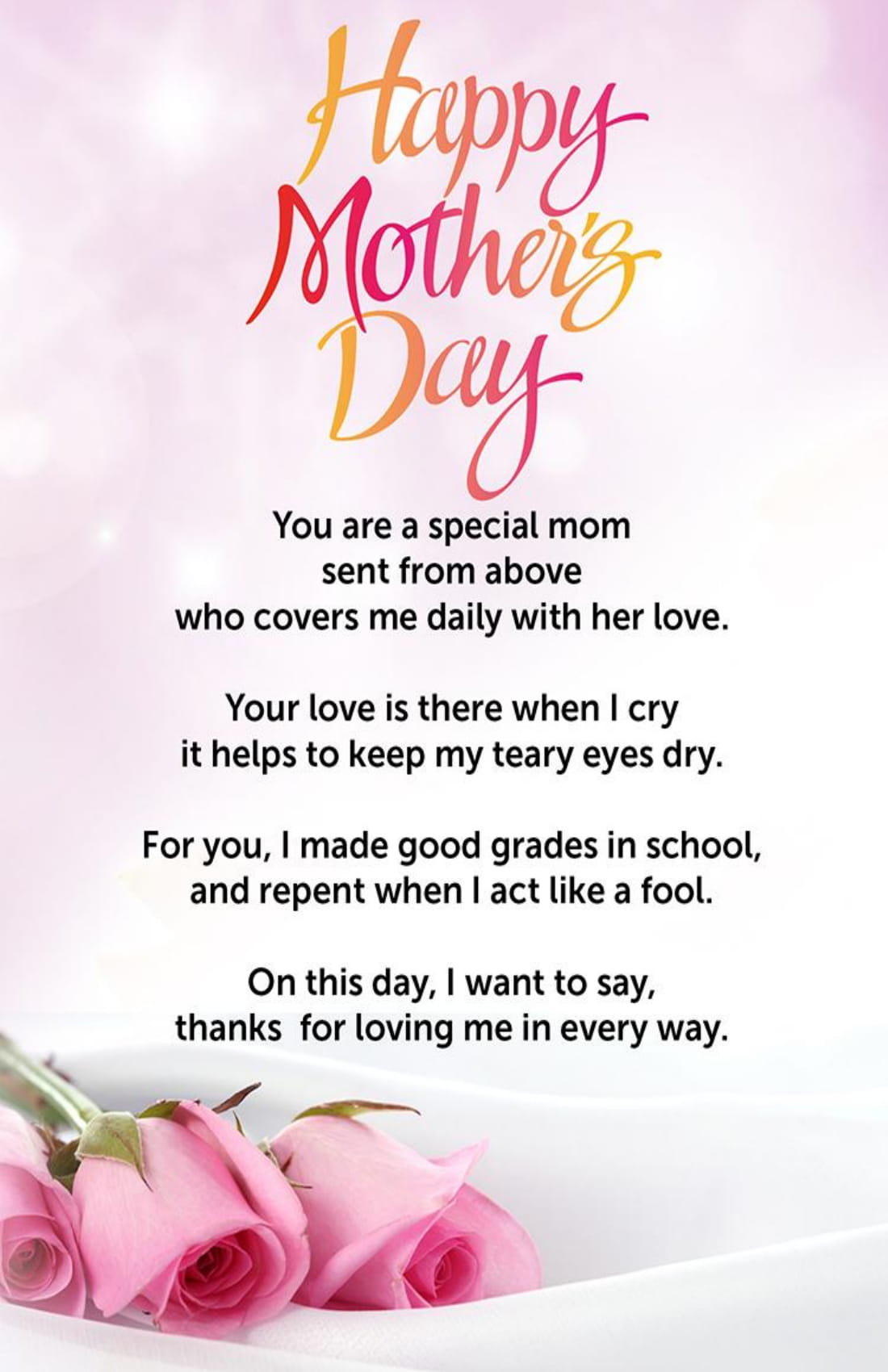 Is mothers when day happy Mother’s Day